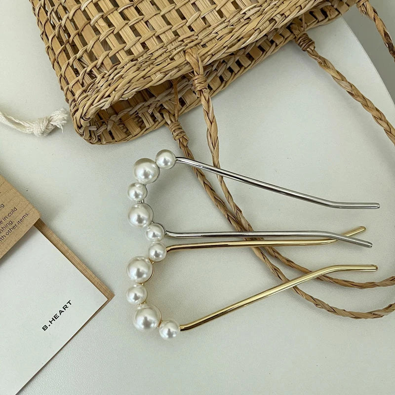 02 Pearl Band T&P Hair Pin