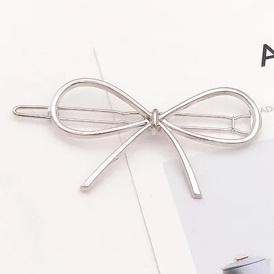 05 Metal Shape Bow Flat Clip