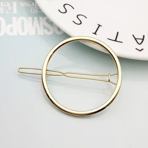 05 Metal Shape Circle Flat Clip