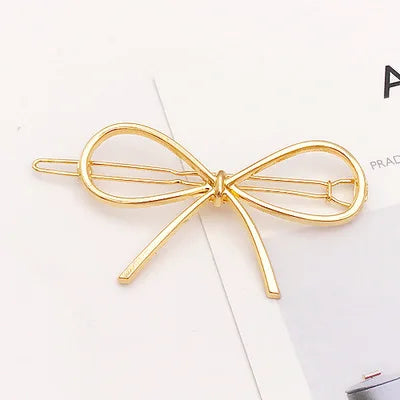 05 Metal Shape Bow Flat Clip