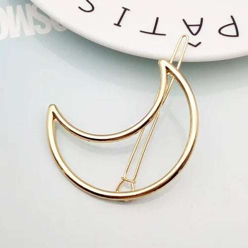 05 Metal Shape Moon Flat Clip