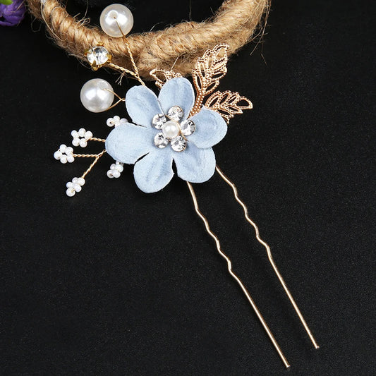 00 Pastel Blossom Hair Pin - Small