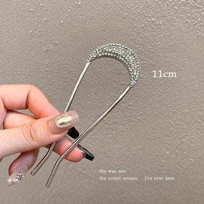 02 Sparkly Crystal T&P Hair Pin