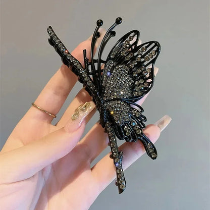 06 Sparkly Butterfly Claw Clip