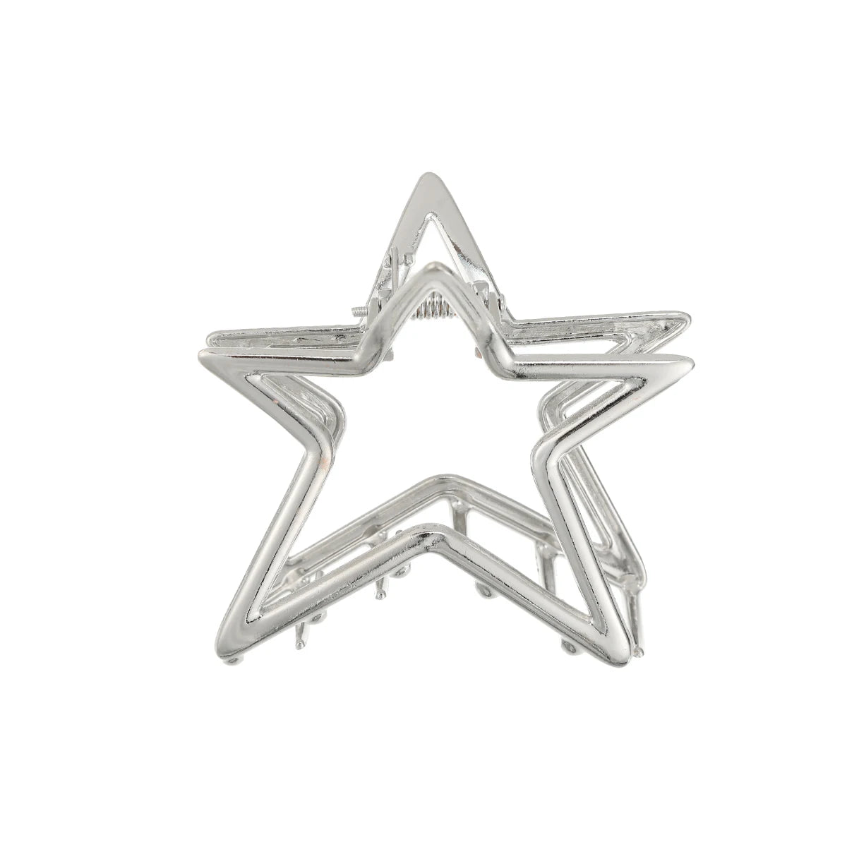 06 Metal Shape Star Claw Clip