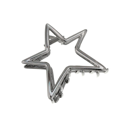 06 Metal Shape Star Claw Clip