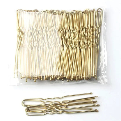 01 Traditional French Hair Pins - medium (50x)